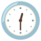 Midi/minuit et demie - Noto Color Emoji