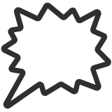 Bulle colère droite - Noto Color Emoji