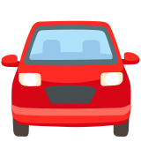 Voiture de face - Noto Color Emoji