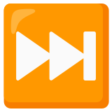 Bouton piste suivante - Noto Color Emoji