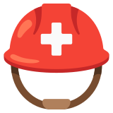 Casque de secouriste - Noto Color Emoji