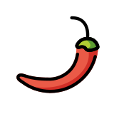 Piment rouge - OpenMoji