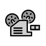 Projecteur cinématographique - OpenMoji
