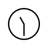 Onze heures et demie - OpenMoji