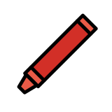 Crayon pastel - OpenMoji