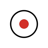 Bouton enregistrer - OpenMoji