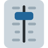 Curseur de niveau - Twitter / X