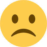 Visage mécontent - Twitter / X