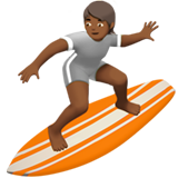 personne faisant du surf : peau mate