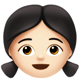 fille : peau claire