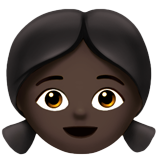 fille : peau foncée