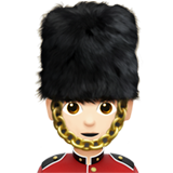 garde : peau claire