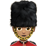 garde : peau légèrement mate