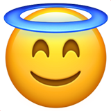 Emoji avec Auréole