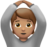 personne faisant un geste d’acceptation : peau légèrement mate