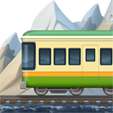 Train dans la montagne Whatsapp