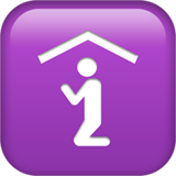 Emoji Personne Agenouillée