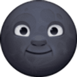 Nouvelle lune avec visage - Facebook