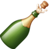 Bouteille de champagne - Facebook