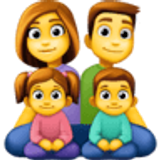 Famille : homme, femme, fille et garçon - Facebook