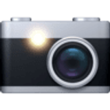 Appareil photo avec flash - Facebook