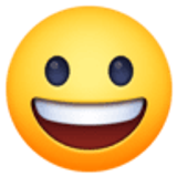 Visage rieur - Facebook