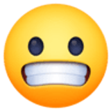Visage grimaçant - Facebook