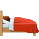 Personne au lit - Facebook