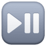 Bouton lecture/pause - Facebook