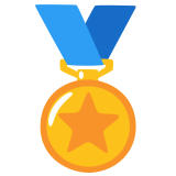 Médaille sportive - Noto Color Emoji