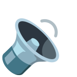 Volume des enceintes moyen - Noto Color Emoji