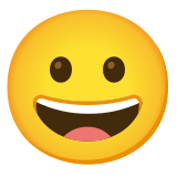 Visage rieur - Noto Color Emoji