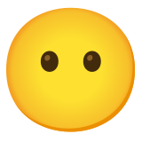 Visage sans bouche - Noto Color Emoji