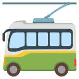 Trolleybus - Noto Color Emoji