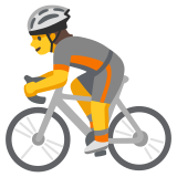 Cycliste - Noto Color Emoji