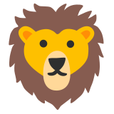 Tête de lion - Noto Color Emoji