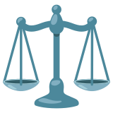 Balance à poids - Noto Color Emoji