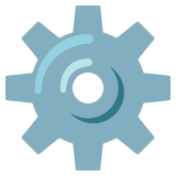 Roue dentée - Noto Color Emoji