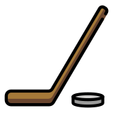 Hockey sur glace - OpenMoji
