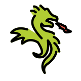 Dragon - OpenMoji
