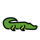 Crocodile - OpenMoji
