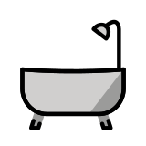 Baignoire - OpenMoji