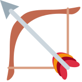 Arc et flèche - Twitter / X