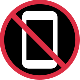 Téléphones portables interdits - Twitter / X