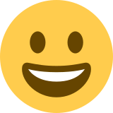 Visage rieur - Twitter / X