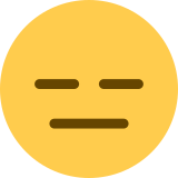 Visage sans expression - Twitter / X