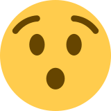 Visage ébahi - Twitter / X