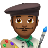 artiste homme : peau mate