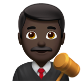 juge homme : peau foncée