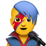 Emoji Chanteur
